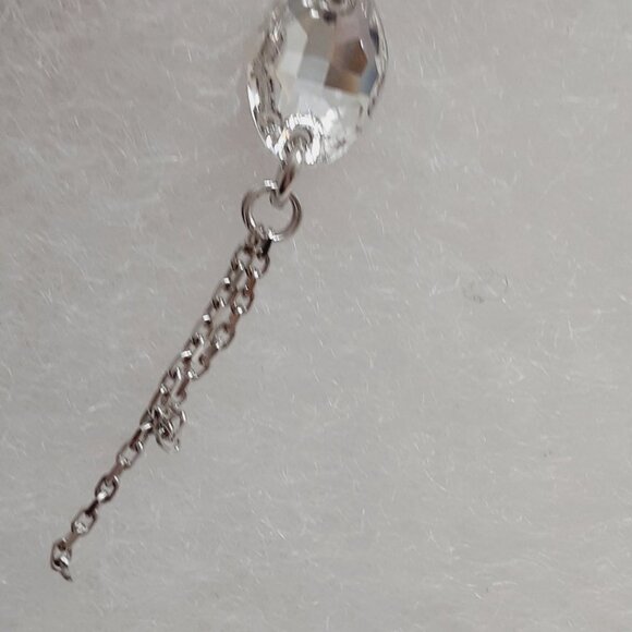 New sterling sterling sterling silver silver silver cz earrings - Picture 3 of 8